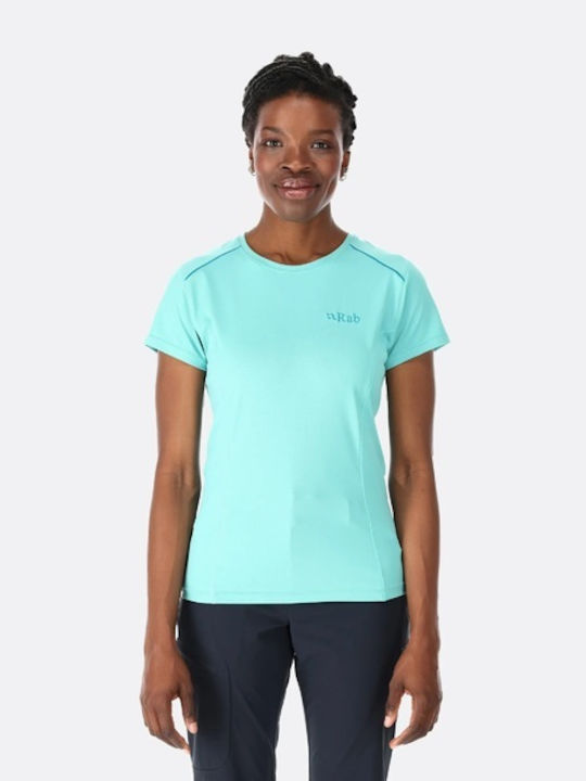 Rab Women's T-shirt Light Blue