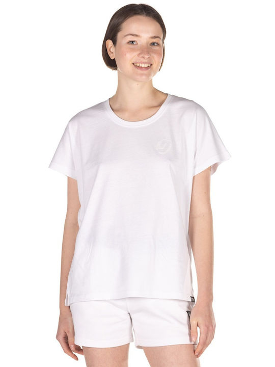 District75 Damen T-Shirt Weiß