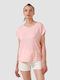 Superstacy Women's Athletic T-shirt Pink