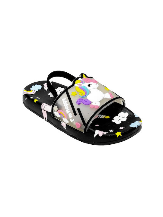 Giardino D'Oro Kids' Flip Flops Black