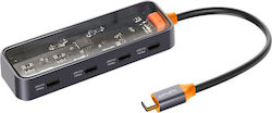 4Smarts USB хъб с 4 порта (USB-C) 540471 4Smarts USB хъб с 4 порта (USB-C) 540471