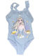 Disney Frozen Costum de baie pentru copii Întreg Albastru deschis