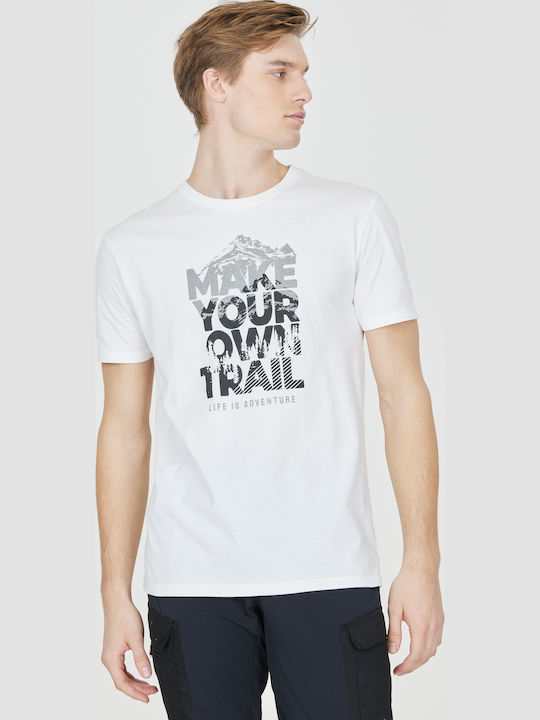 Sportliches T-Shirt Weiß