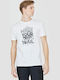 Sportliches T-Shirt Weiß