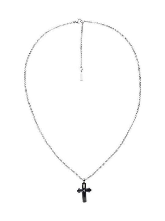 U.S. Polo Assn. Ατσάλινος Σταυρός
