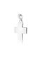 Chrilia White Gold Cross 14K