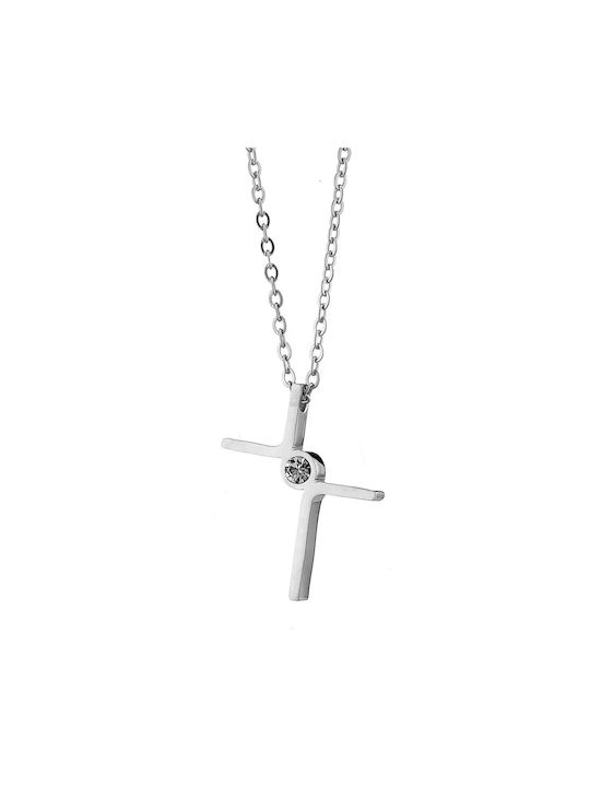 Oxzen Cross from Steel with Chain