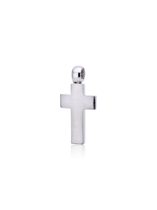 Skaras Jewels White Gold Cross 14K