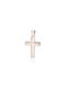 Skaras Jewels Men's White Gold Cross 14K