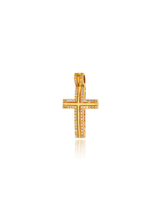 Skaras Jewels Gold Cross 14K