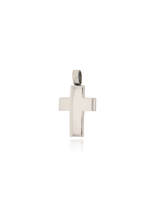 Skaras Jewels White Gold Cross 14K