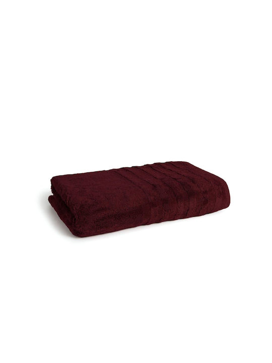 Fieldcrest Badehandtuch Ultra Soft 76x147cm. Burgundisch