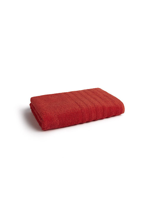 Fieldcrest Badehandtuch Ultra Soft 76x147cm. Rot