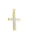 Filva Oro Men's Gold Cross 14K with the Crucified