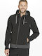 Winter Jacke Softshell Wasserdicht und Winddicht Schwarz