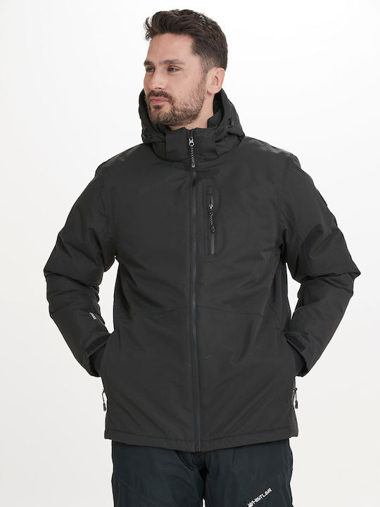 Whistler Herren Winter Jacke Lässig Wasserdicht und winddicht Schwarz