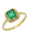 Fa Cad'oro Femeie Inel cu Diamant din Aur 18K