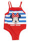 Disney Kids Swimwear One-Piece Red