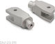 Barracuda Picior de picior Μοτοσυκλέτας în Culoare Silver DN123-FR
