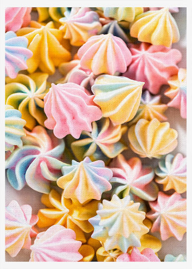 Walls Meringue Cookies Tablou pe Pânză 40x50cm
