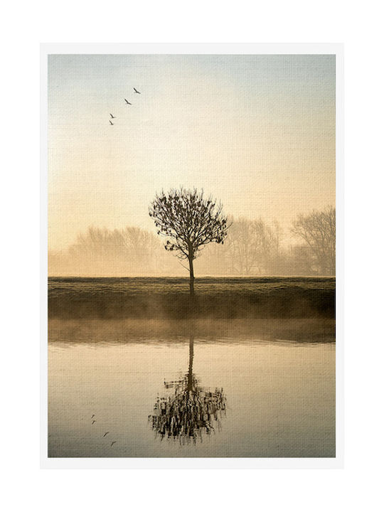 Walls Reflection Canvas Painting 40x50cm