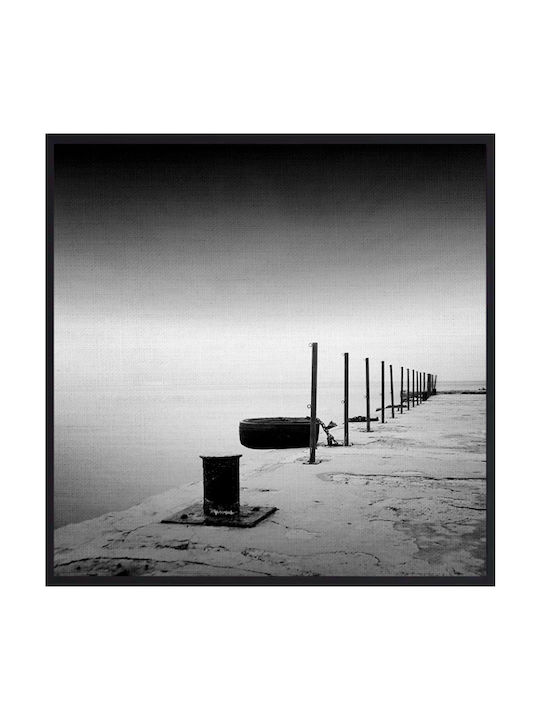 Walls Кей на морето Картина Платнен 60x60см