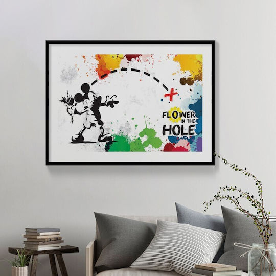 Walls Mickey Frame Wooden 100x70cm