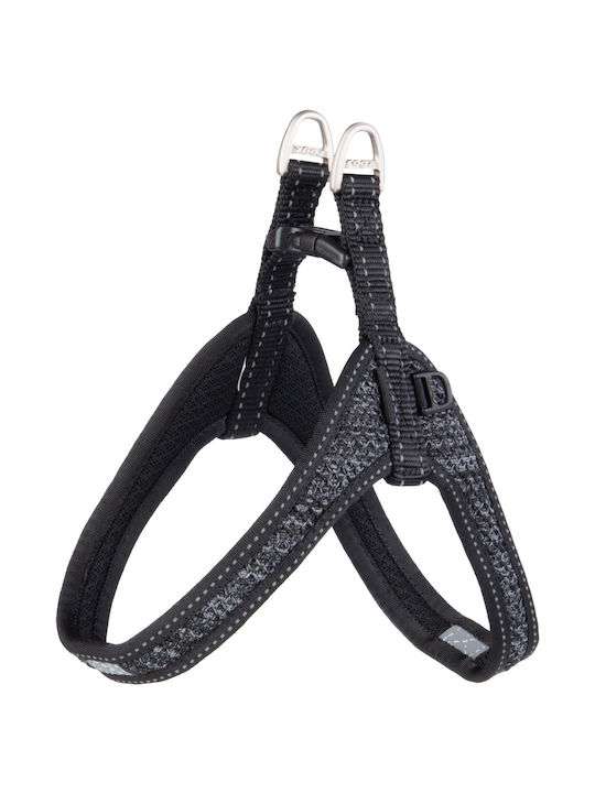 Rogz Нагръдник за куче Fit Черен Medium RGSJQ52A