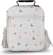 Citron Lunchbag Backpack Schulische Isothermische Lunch-Hülle 0.5Es Gray Dinosaurier 22 x 9 x 26.5cm