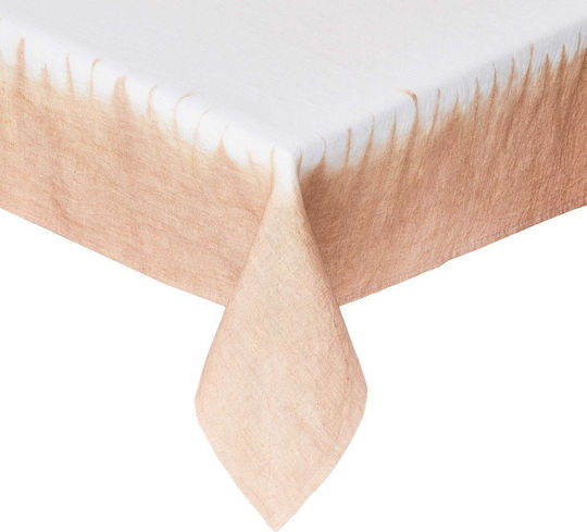 Butlers Καρέ Τραπεζομάντηλο Λινό Heyday Ροζ 160x160εκ.