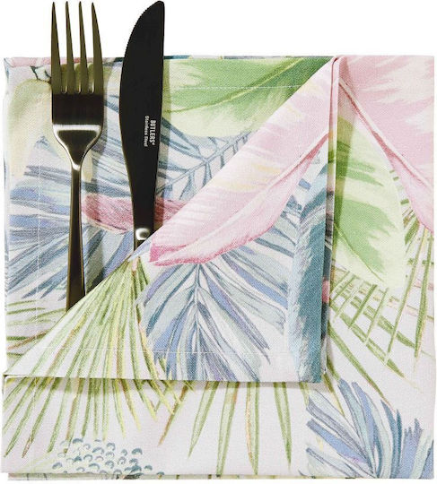 Butlers Τραπεζομάντηλο Βαμβακερό Beyond Bali Πολύχρωμο 42x42εκ.