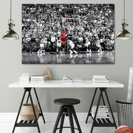 Jordan 'The Last Shot' on Canvas x65 cm