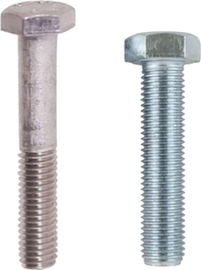 Screw Hexagon Galvanized with Diameter M10 and Length 90mm 12pcs