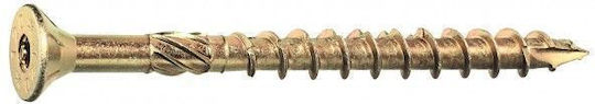 Bolțuri din lemn Torx cu Diametru M6 și Lungime 70mm 10buc