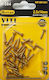 Herran Wood Bolts Phillips with Diameter M2.5 and Length 14mm 38pcs