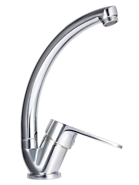 Acquanet Aquanet Tall Kitchen Faucet Counter Silver