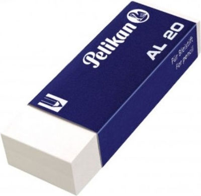 Pelikan Eraser for Pencil and Pen 1pcs White