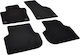 Rigum Set of Front and Rear Mats 4pcs for Volkswagen Jetta 2011 2019 Black