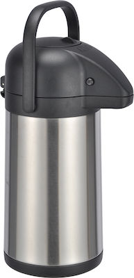 Bottle Thermos Stainless Steel / Plastic Silver 2.2lt