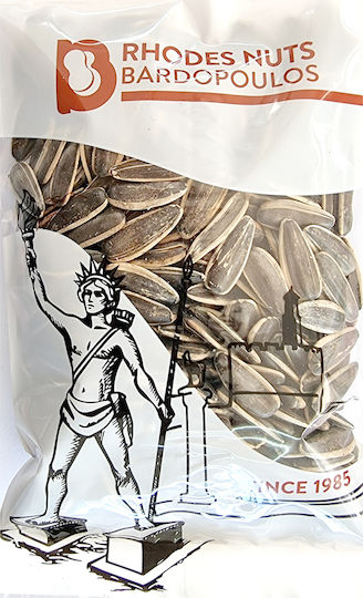 Rhodes Nuts Bardopoulos Ηλιόσποροι Ωμοί Χωρίς Αλάτι 100gr