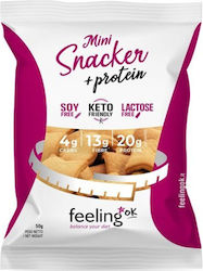 FeelingOk Crackers Ψημένα με Αλάτι 50gr