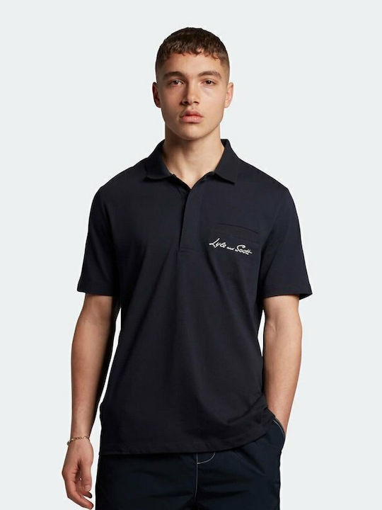 Polo Short Sleeve Blouse Navy Blue SP1633V Z271