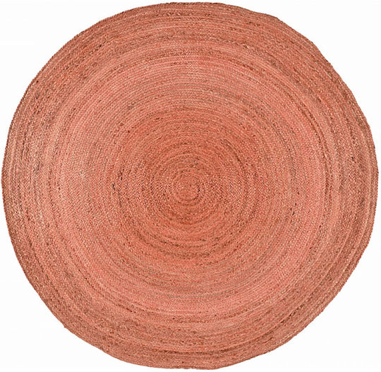 Polcarpet Jute Handmade Rug Round Summer from Jute Coral