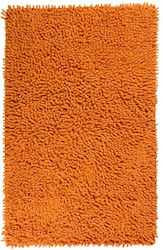 Polcarpet Synthetisch,Polyester/Cotton/Leather Orange