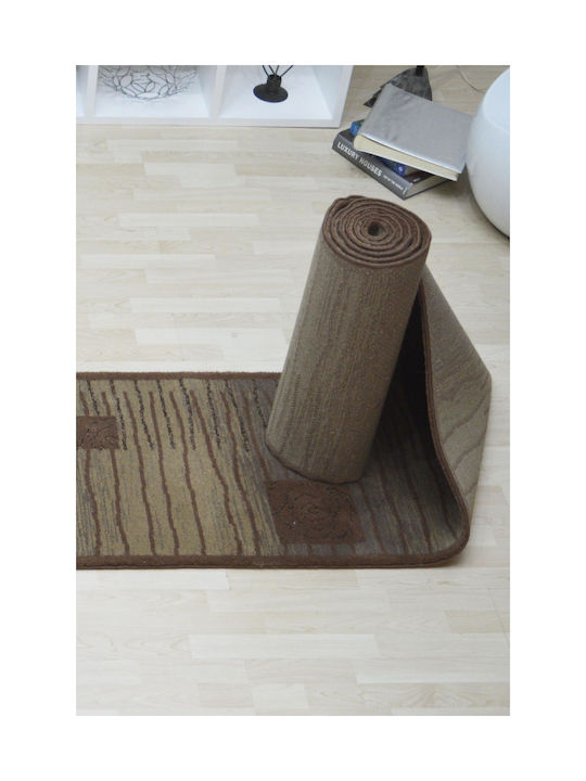 Aslanis Home Χαλί Διάδρομος Καφέ 67x230cm