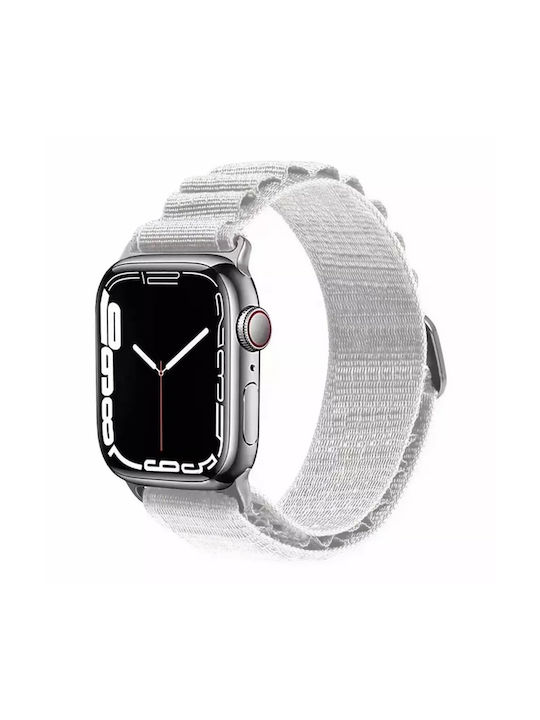 Wiwu Λουράκι Υφασμάτινο Λευκό (Apple Watch 38/40/41mmRealme Watch)