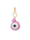 LifeLikes Handmade Keychain Fabric Eye Red