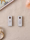 Miss Wood Wooden Label Keychain White