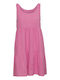 ICHI Sommer Mini Kleid Rosa