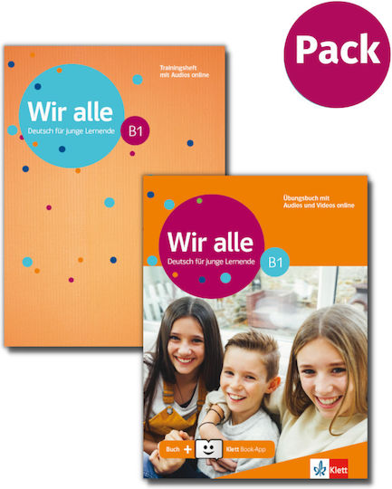 Wir Alle Β1 Übungsbuch Mit Audios-online + Klett Book-app + Trainingsheft Σετ 2 Tem Wir Alle Β1 Übungsbuch Mit Audios-online + Klett Book-app + Trainingsheft Σετ 2 Tem